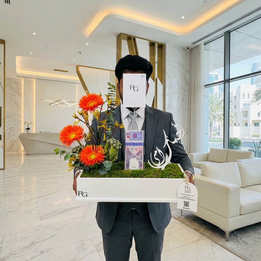 بوكس ورد مع فلوس رقم.27043