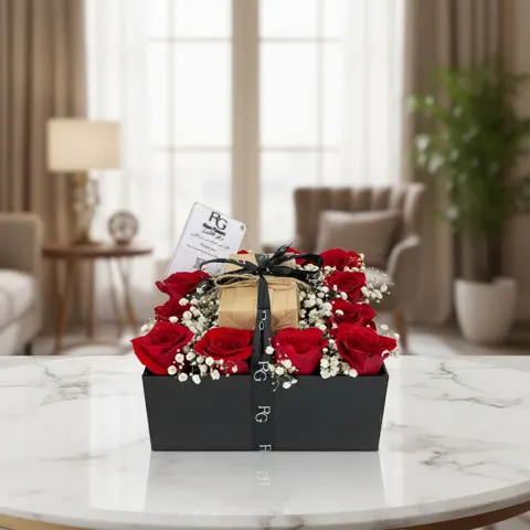 صندوق هدايا الورد رقم.5064