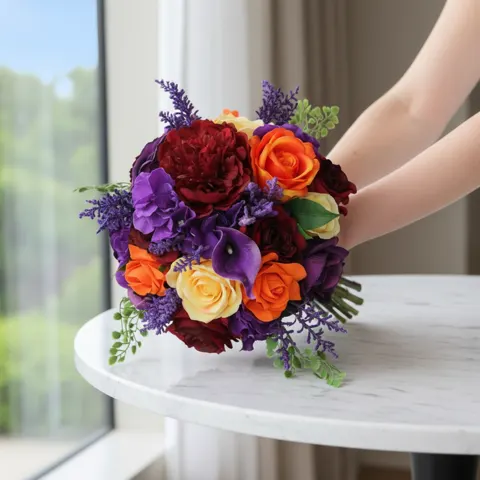 باقة يد للعروس رقم.3015