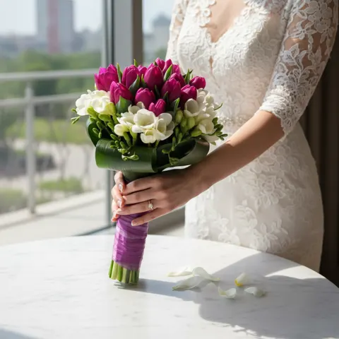 باقة يد للعروس رقم.3018