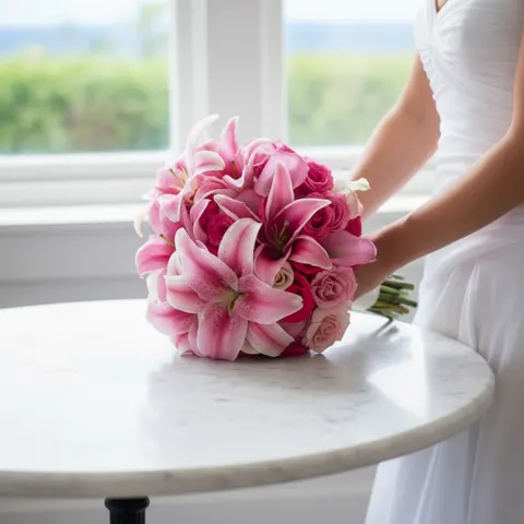 باقة يد للعروس رقم.3019