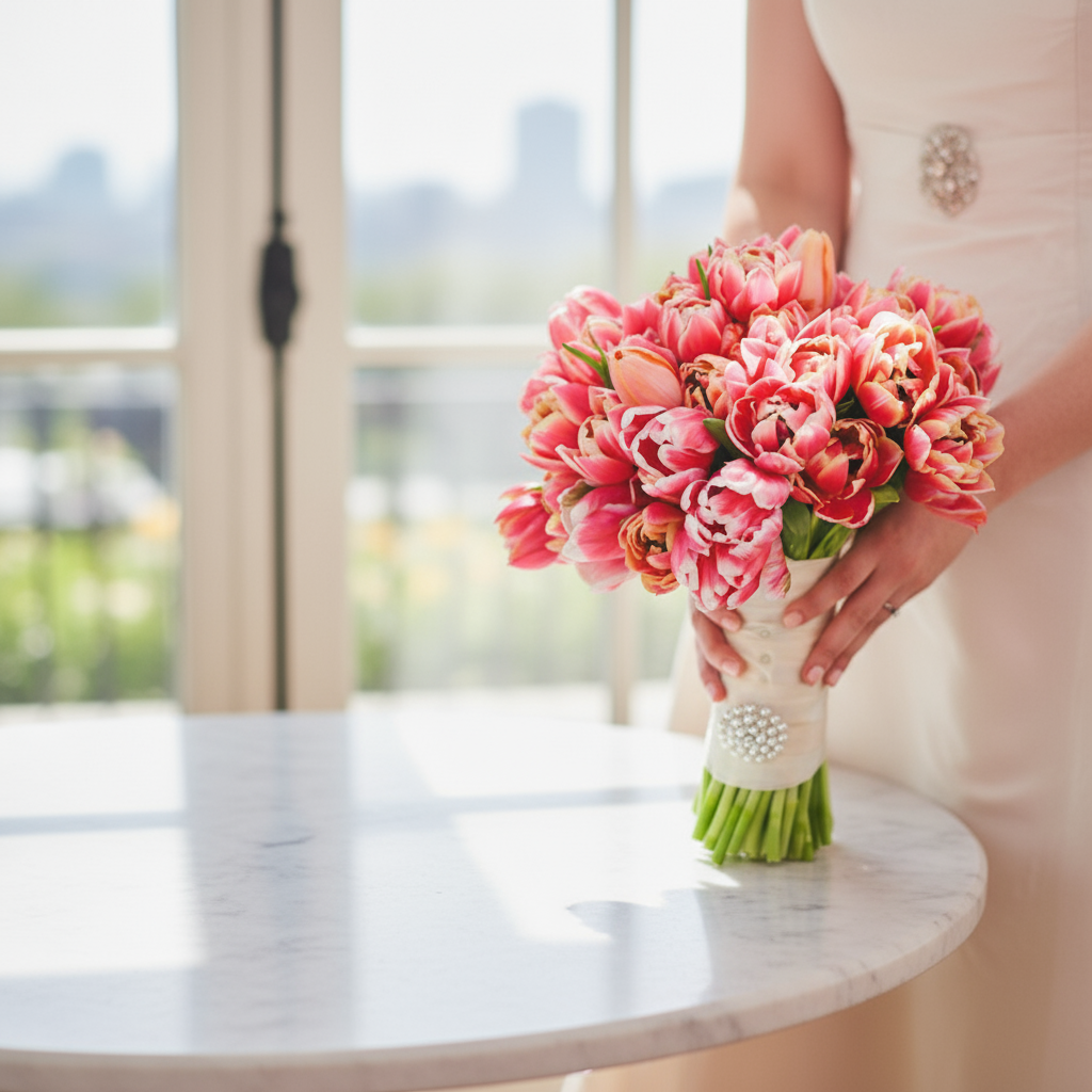 باقة يد للعروس رقم.3023