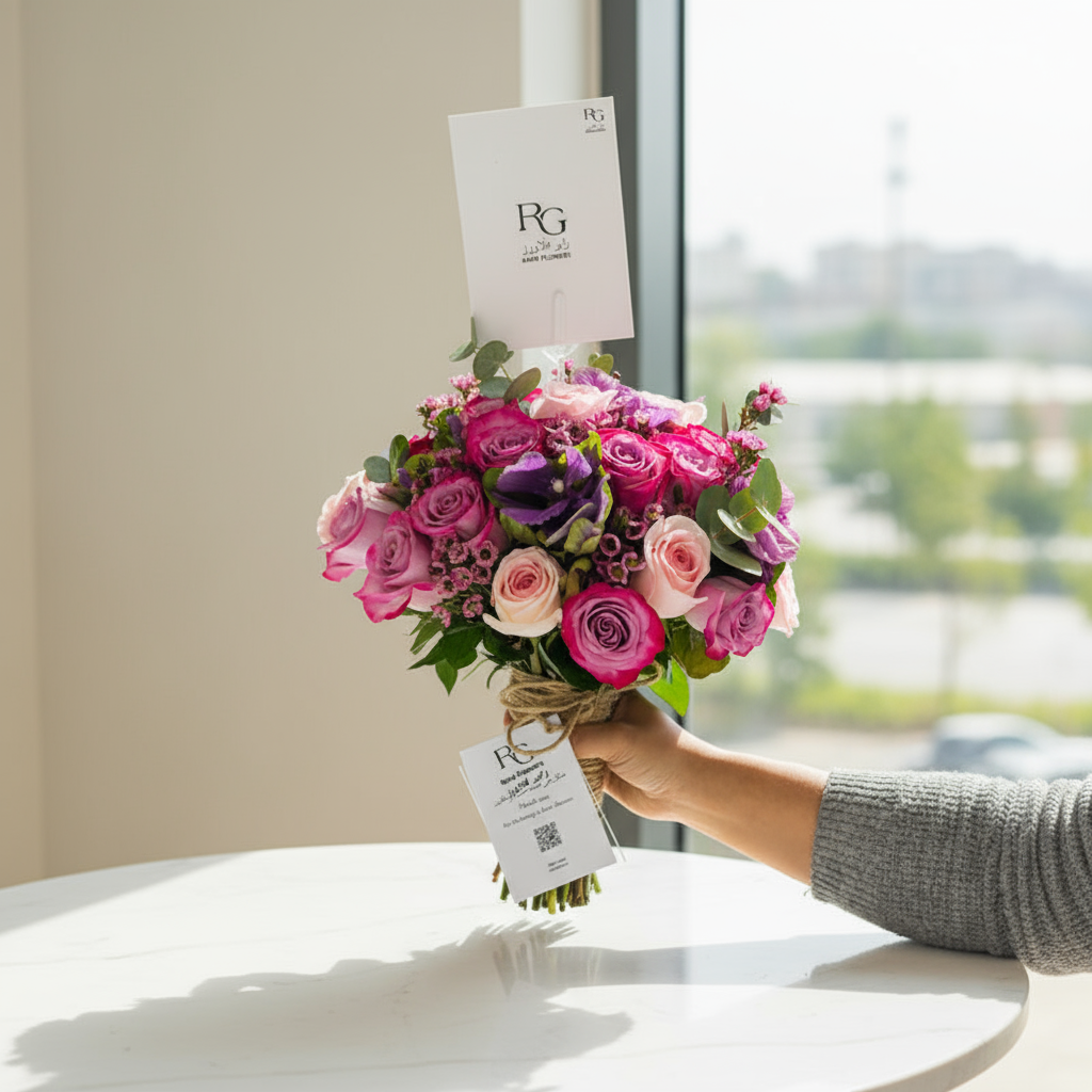 مسكة عروس بنفسجية رقم.4625