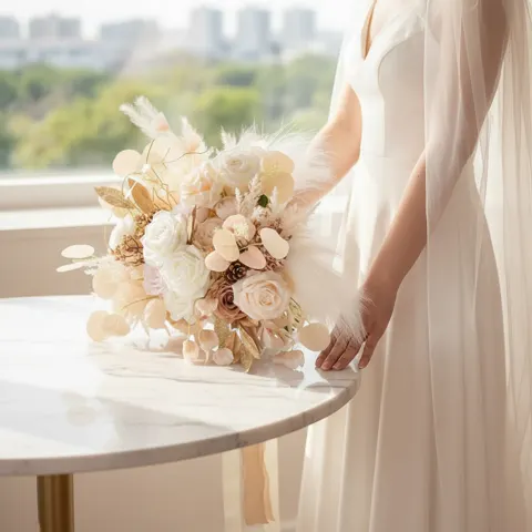 مسكة عروس ناعمة بورد اصطناعي رقم.4819