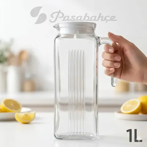إبريق زجاجي باشاباهتشه – 1 لتر (ST13004) رقم.23645