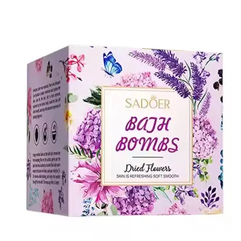 سادور كرات الاستحمام الفوارة بالزهور 100 جرام × 4 قطع رقم 8814